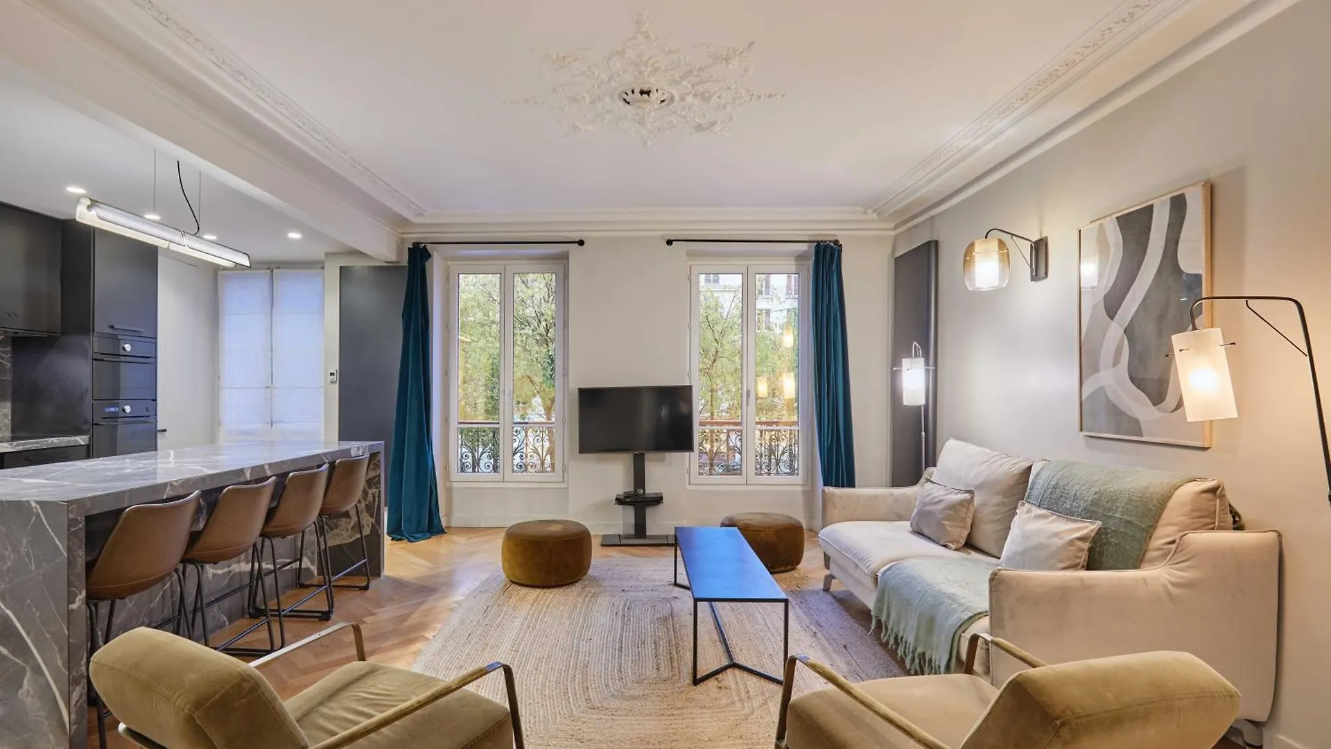 Magnificent Apartment - 3Br- 8P - Batignolles باريس 0*,